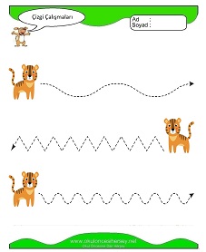 Çizgi Çalışma Sayfaları